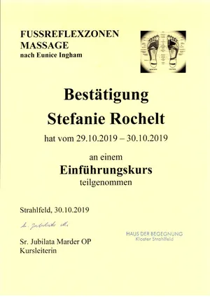 Fußreflexzonenmassage