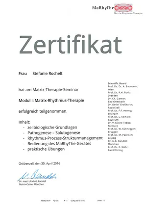 Matrix-Rhythmus-Therapie