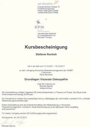 Viszerale Osteopathie